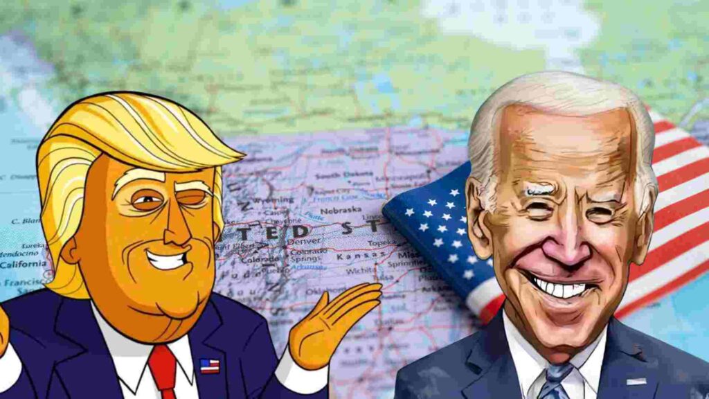 Joe Biden and Donald Trump picture 