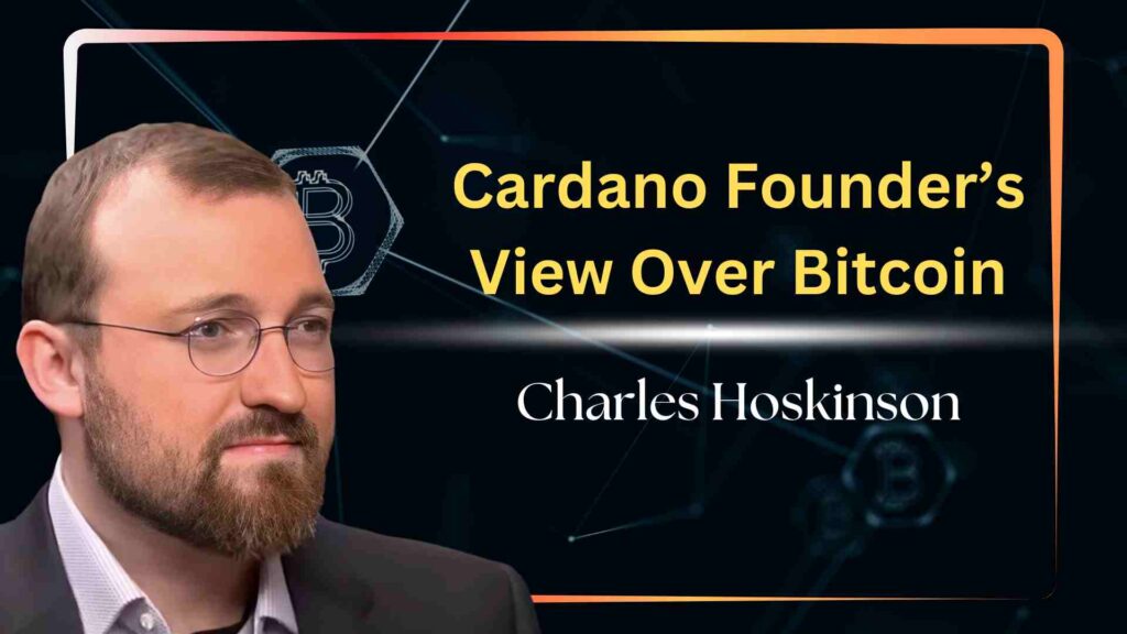 Charles Hoskinson, Bitcoin and interview setup