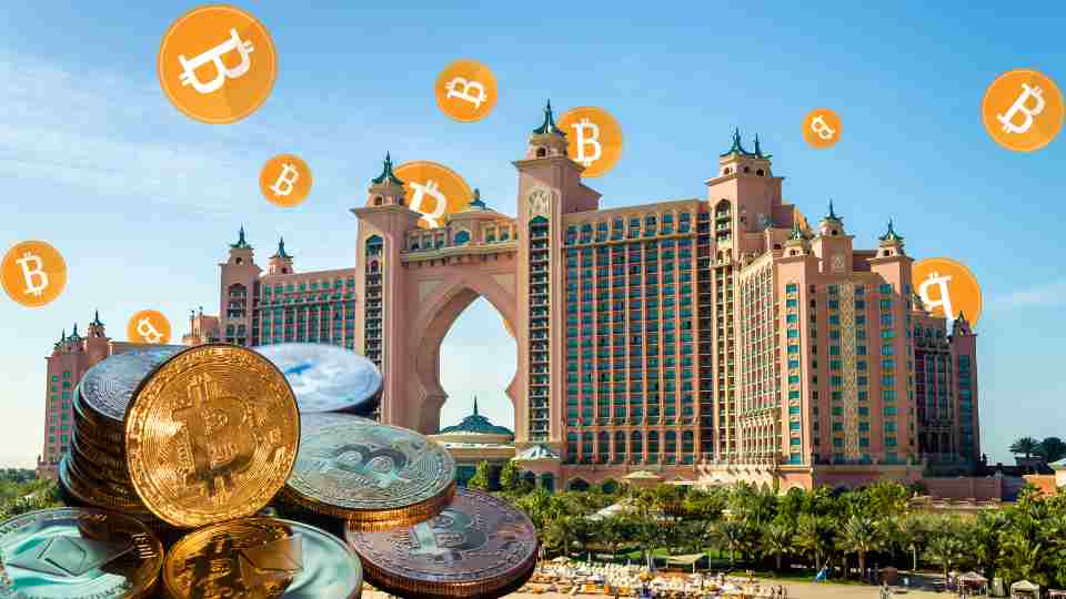 Image depicting Dubai and crypto exchanges