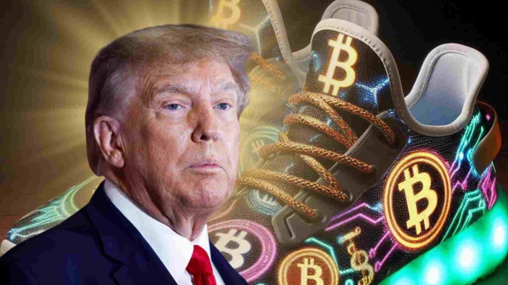 Donald Trump Bitcoin Sneakers Reach $2,500 On eBay!